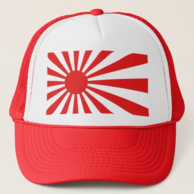 The Rising Sun Flag Trucker Hat (Front)