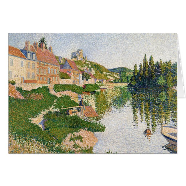 The River Bank, Petit-Andely, 1886 (Front Horizontal)