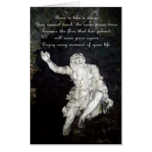 The River God, birthday card.