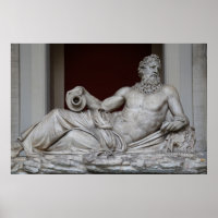 The River God Tiber in the Vatican Museum