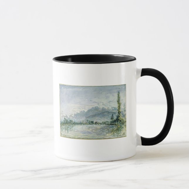 The River Isere at Grenoble, 1877 Mug (Right)