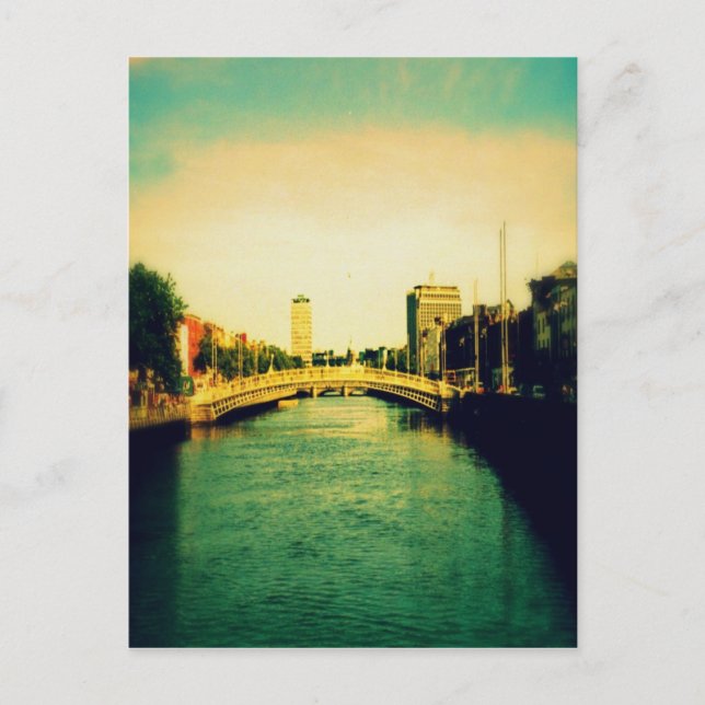 The River Liffey Postcard (Front)