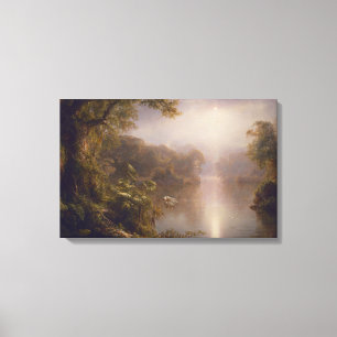 The River of Light (Morning in the Tropics) Canvas Print