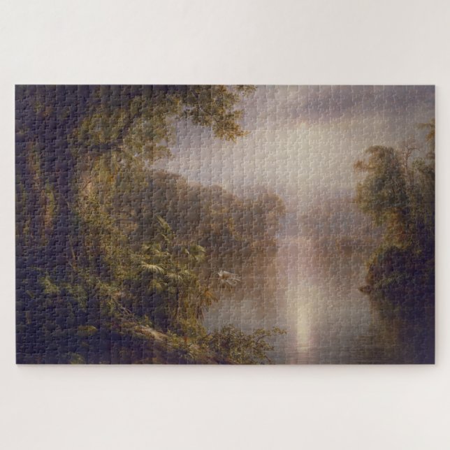 The River of Light (Morning in the Tropics) Jigsaw Puzzle (Horizontal)