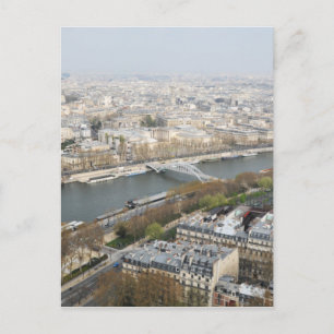 The river Seine in Paris, France Postcard