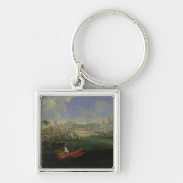 The River Seine Key Ring (Front)
