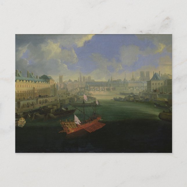 The River Seine Postcard (Front)