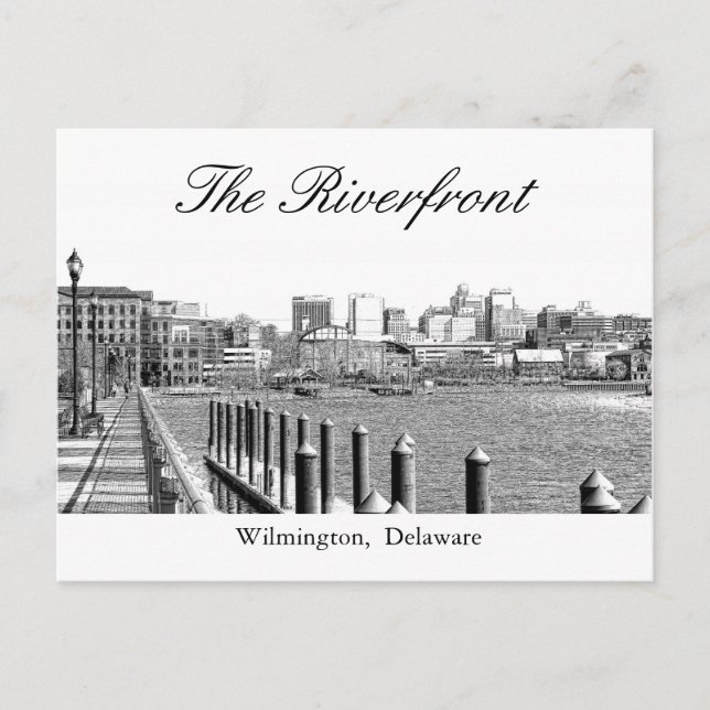 The Riverfront Postcard (Front)