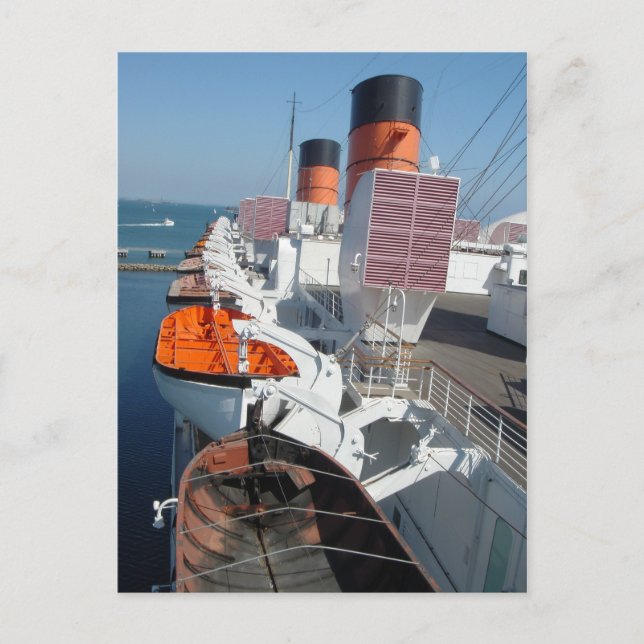 The RMS Queen Mary Postcard Collection (Front)
