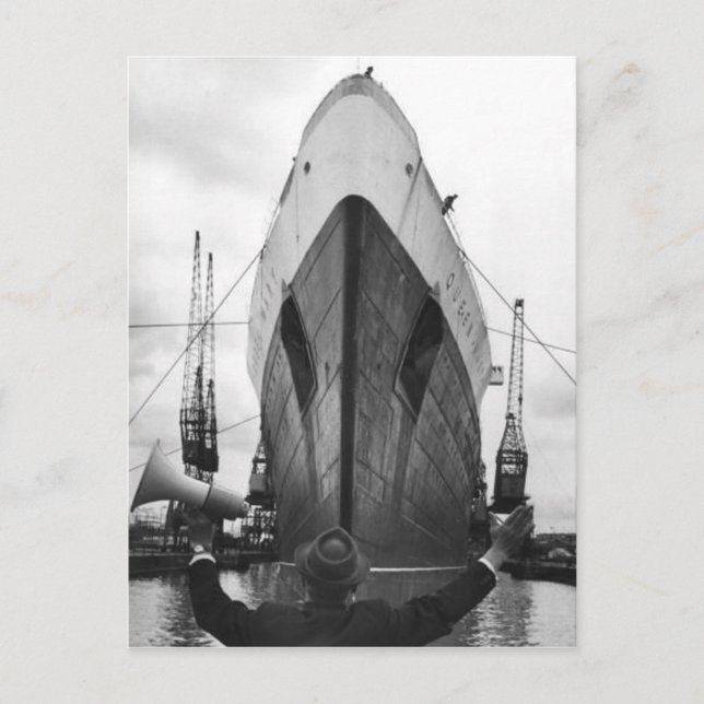 The RMS Queen Mary Postcard Collection (Front)