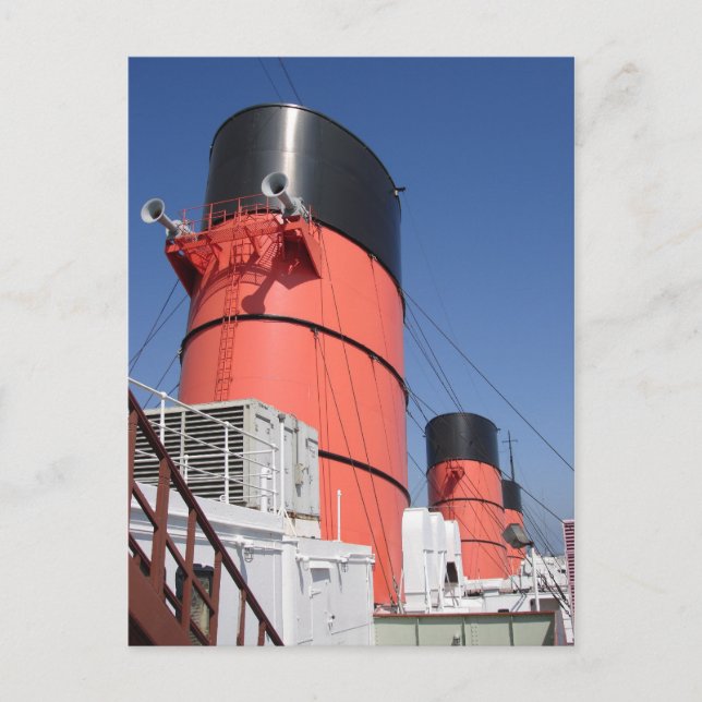 The RMS Queen Mary Postcard Collection (Front)