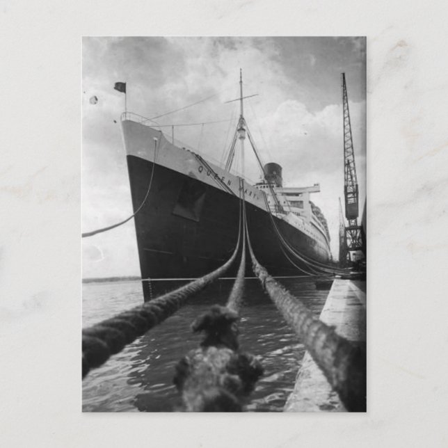 The RMS Queen Mary Postcard Collection (Front)
