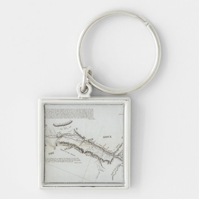 The Road From Missouri to Oregon 2 Key Ring (Front)