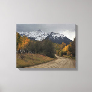 The Road Home San Juan Mtns from Last Dollar Road Canvas Print