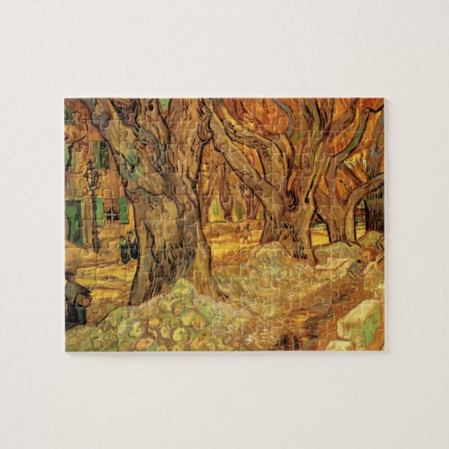 The Road Menders by Vincent van Gogh Jigsaw Puzzle (Horizontal)