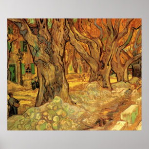 The Road Menders by Vincent van Gogh Poster