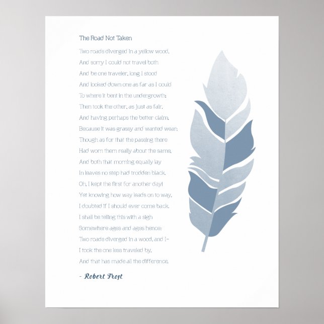 The Road Not Travelled Poster (Front)