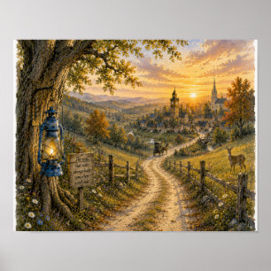 The Road That Waits, RH-WC-022  Poster
