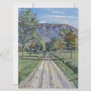 The Road to Evordes (by Ferdinand Hodler) Card