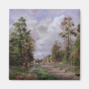 The road to Louveciennes at the edge of the Magnet