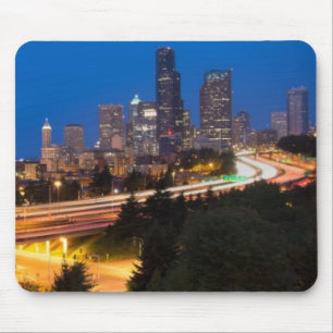 The road to Seattle Mouse Pad
