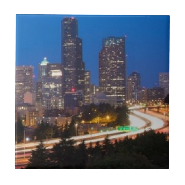 The road to Seattle Tile (Front)
