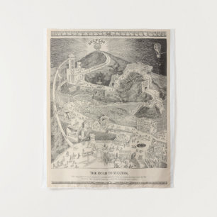 The Road to Success Tapestry