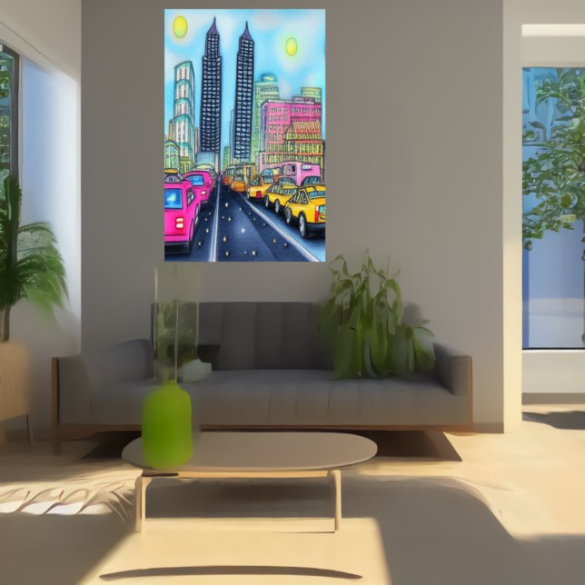 The road to the Capital | AI Art Poster (Creator Uploaded)