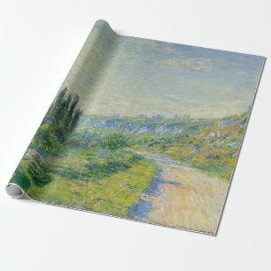 The Road to Vétheuil (by Claude Monet) Wrapping Paper