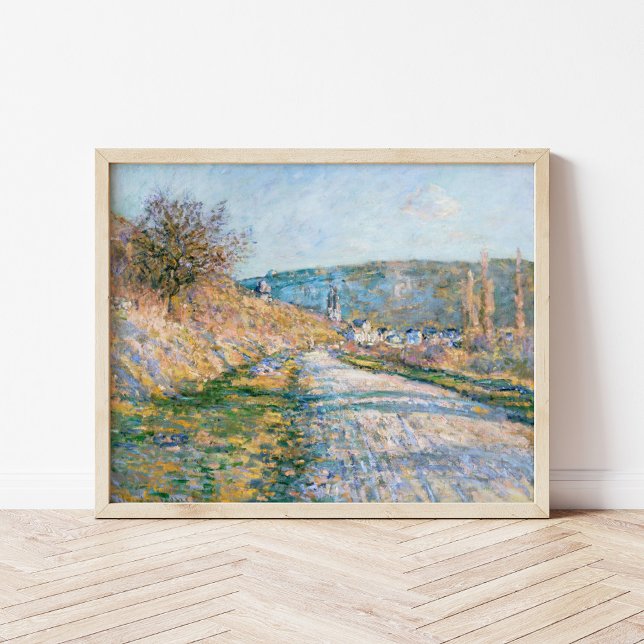 The Road to Vétheuil | Claude Monet Poster (Creator Uploaded)