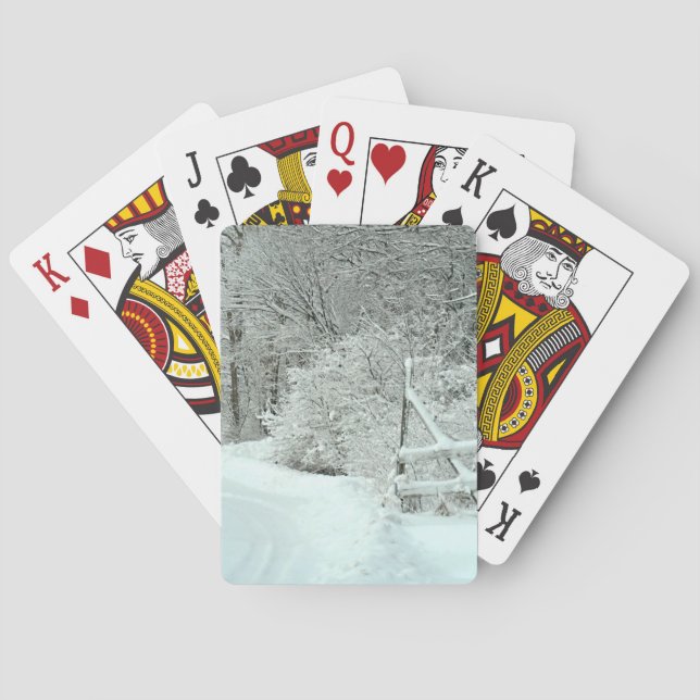 The Road to Winter Playing Cards (Back)