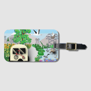 The Road Tour Luggage Tag