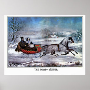 The Road - Winter Poster