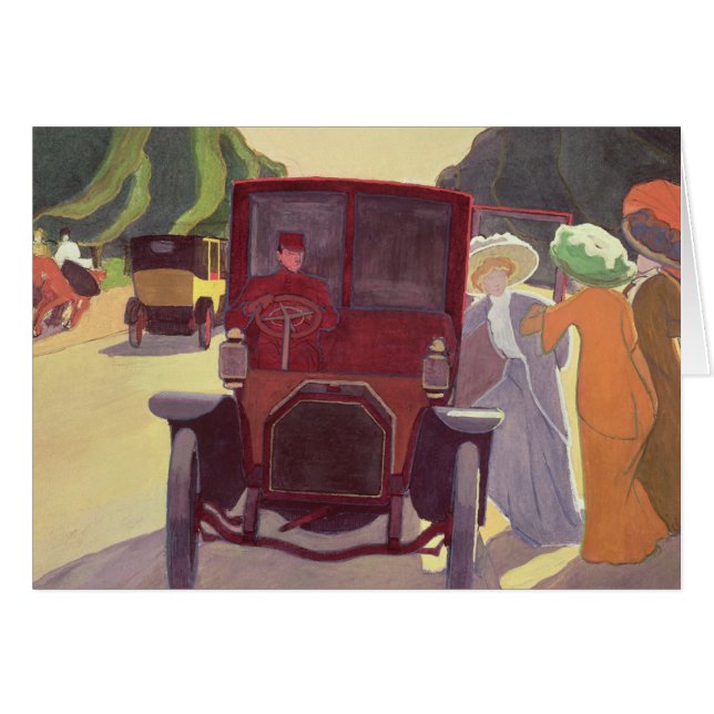 The Road with Acacias, 1908 (Front Horizontal)