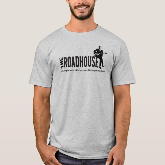The Roadhouse Grey Tee (Front)