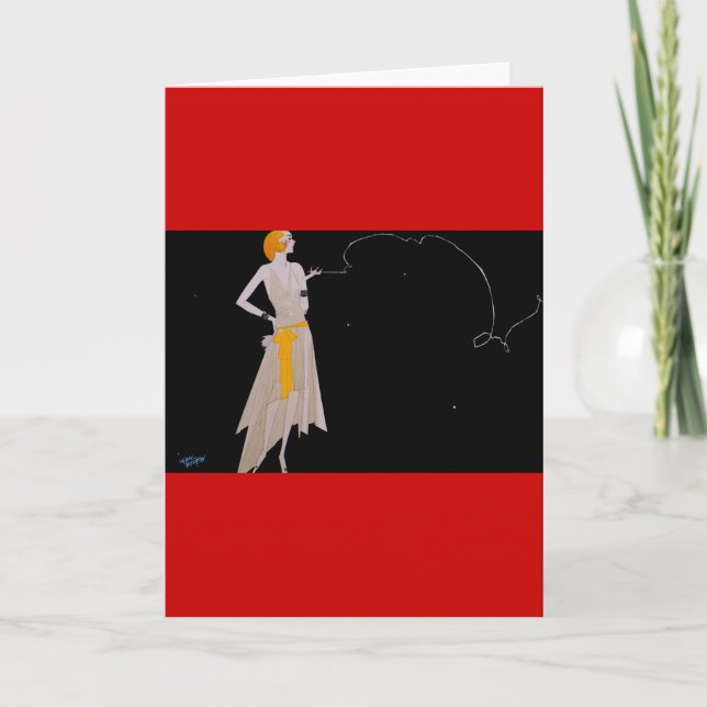The Roaring 20's Card (Front)