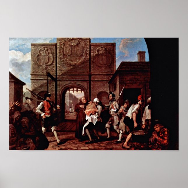 The Roast Beef Of Old England, Also Called The Poster (Front)