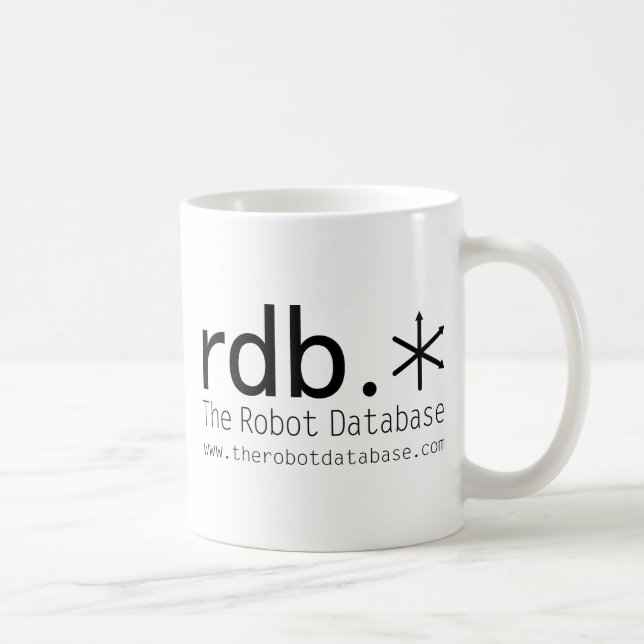 The Robot Database Coffee Mug (Right)
