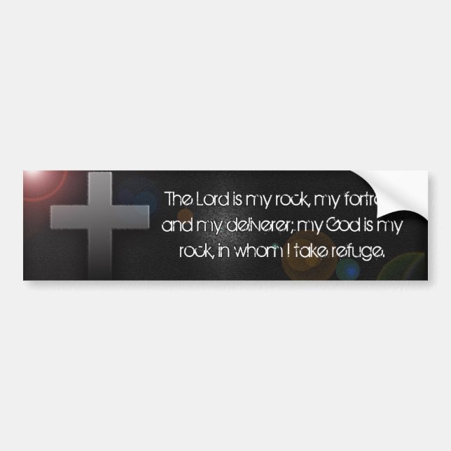 The Rock bumper sticker (Front)
