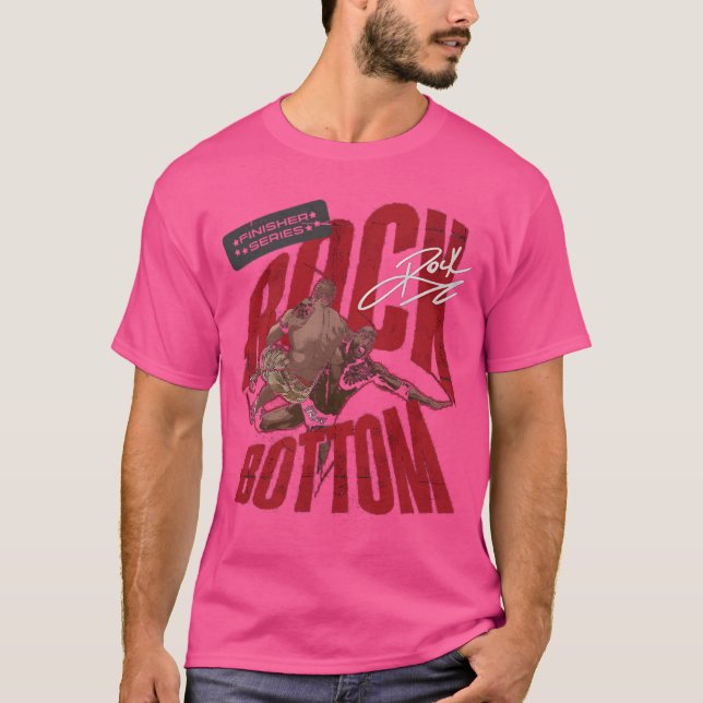 The Rock Rock Bottom T-Shirt (Front)