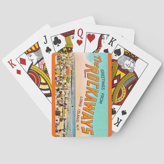 The Rockaways LI Playing Cards (Back)