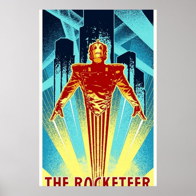 The Rocketeer Poster (Front)