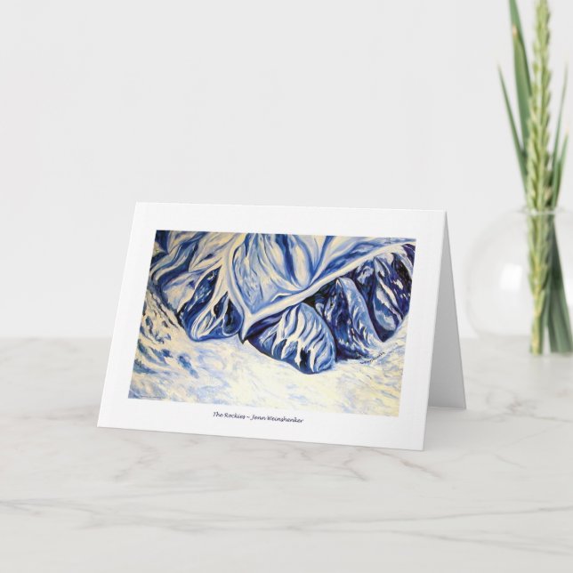 The Rockies GREETING CARD (Front)