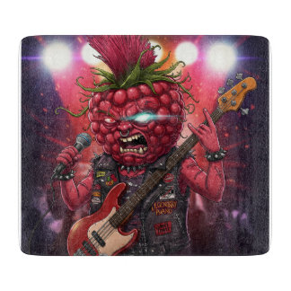 The Rockstar Raspberry Cutting Board