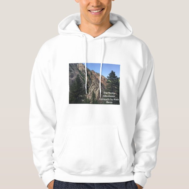 The Rocky Mountains, Colorado Hoodie (Front)