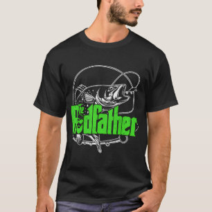 The Rodfather Funny Fish and Fishermen Gifts Fishi T-Shirt