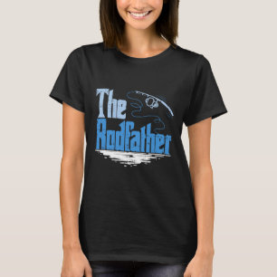 The Rodfather Funny Fishing Parody T-Shirt