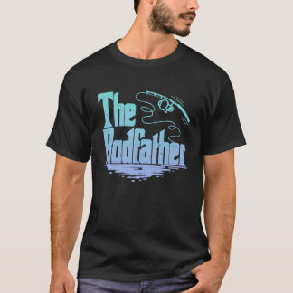 The Rodfather Funny Fishing Parody T-Shirt