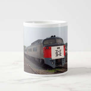 The Roger Williams Train Set Jumbo Mug