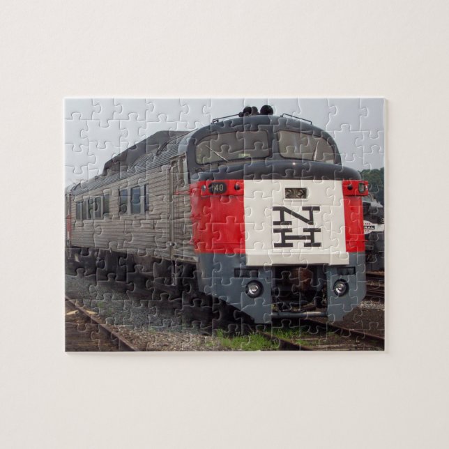 The Roger Williams Train Set  Puzzle with Gift Box (Horizontal)